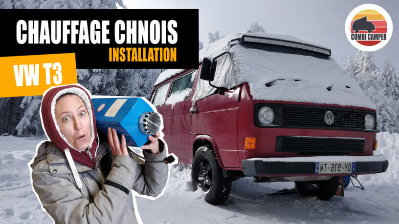 Installation du nouveau chauffage stationnaire (chinasto) sur notre van vw  t3